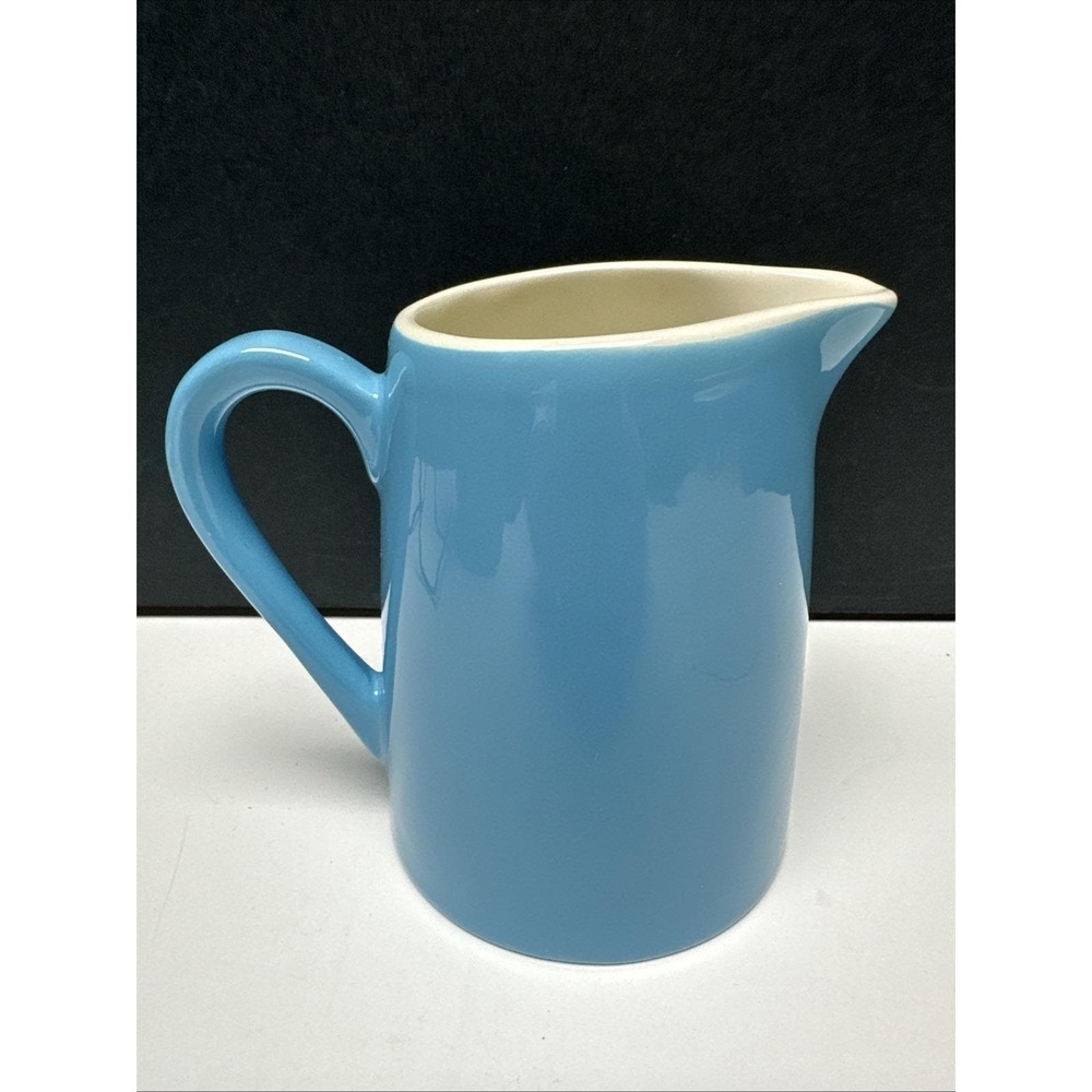 Blue Heaven Creamer Pitcher Royal China MCM 4" 1960's Made In USA